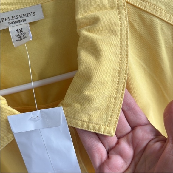 NEW Appleseed's Dennisport Anywhere
Lightweight Jacket Yellow Size 1X - Picture 4 of 9